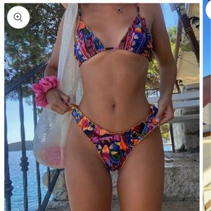 Strawberry Milk Mob | Sto Posto Dobro Bikini Top and Bottom